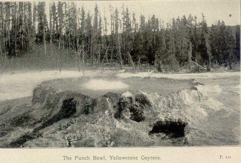 The Punch Bowl, Yellowstone Geysers.