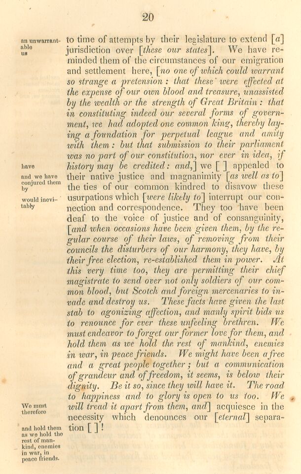 Draft of Declaration Of Independence, Page020