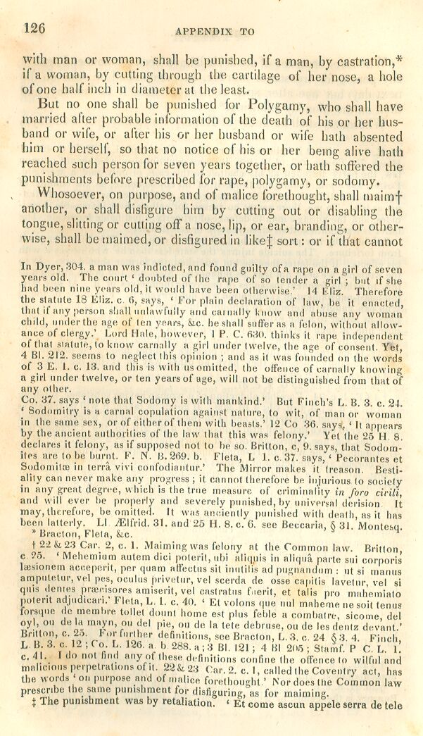 Bill for Proportioning Crimes and Punishments, Page126