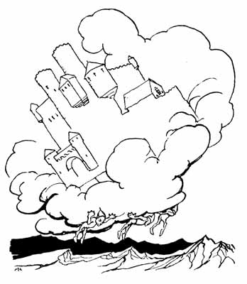 They brought the Castle of the golden pillars They brought the Castle of the golden pillars