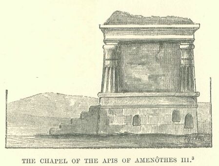 245.jpg the Chapel of The Apis Of Amekthes Iii. 