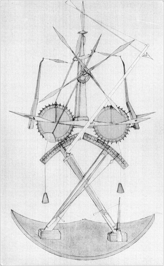 COMBINED THERMOMETER, HYGROMETER, BAROMETER AND PYROMETER