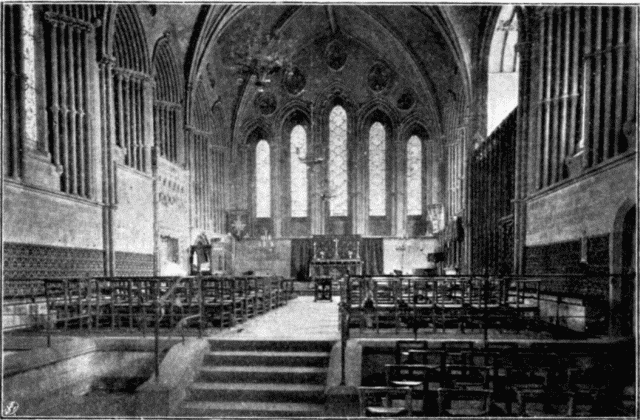 THE LADY CHAPEL. Illustration: THE LADY CHAPEL.