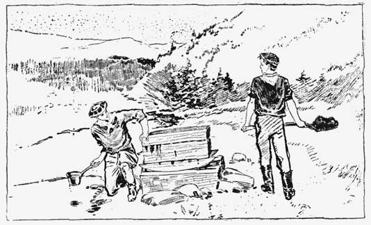 I HAVE JUST THOUGHT WHAT TIM'S BUSINESS IS AT DAWSON,"
SAID FRANK.