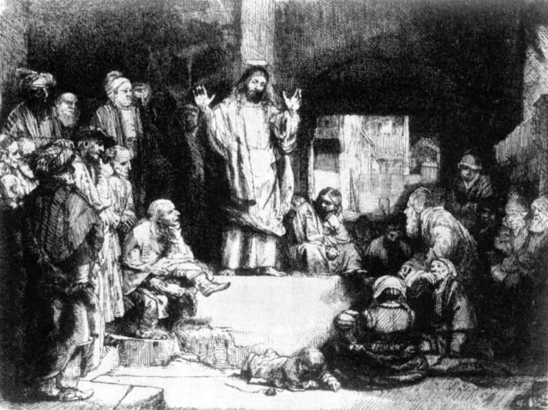 No. 256. Christ Preaching. No. 256. Christ Preaching.