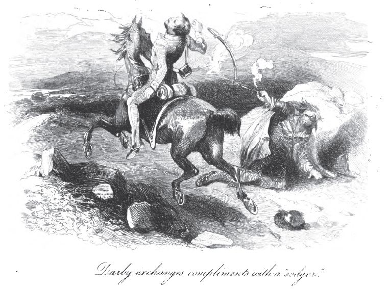 Darby Exchanges Compliments With a 'sodger' 188