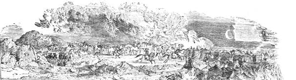 The Troops of Suleym&aacute;n Sh&aacute;h meeting his Bride