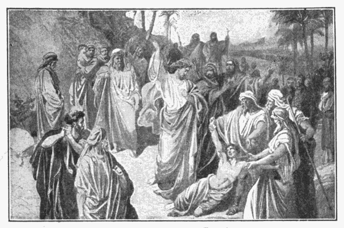 Healing The Lunatic. "A man approved of God ... by miracles and wonders." Acts 2:22. Illustration.