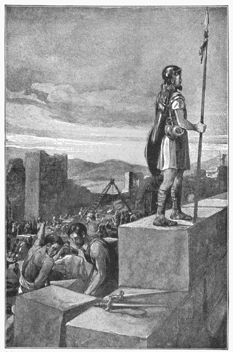 Rebuilding Of Jerusalem. "And they builded, and finished it, according to the commandment of the God of Israel." Ezra 6:14. Illustration.