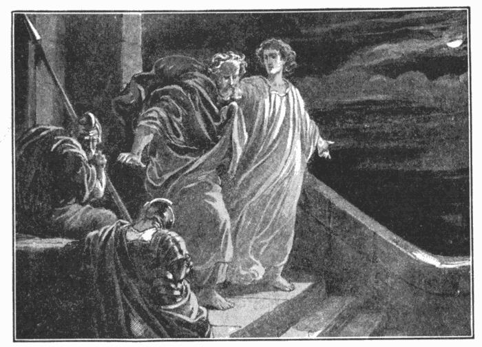 Peter Delivered From Prison. "I am the Lord thy God, which have brought thee ... out of the house of bondage." Ex. 20:2. Illustration.