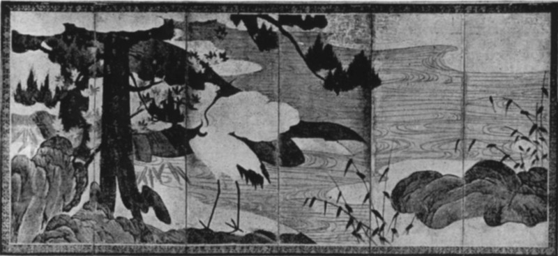 Autumn, Six-fold Screen, by Yeitoku, 1543-1590 Autumn, Six-fold Screen, by Yeitoku, 1543-1590