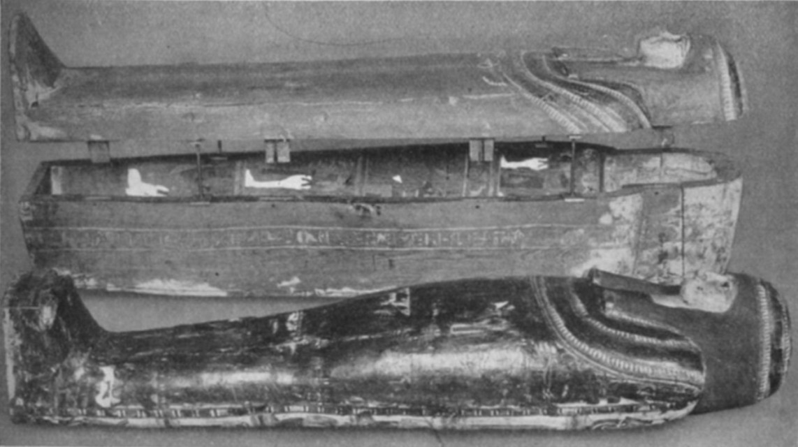 Coffin and Mummy of the “Lady of the House, Tesha” From Thebes, Dynasty XXII-XXV. Coffin and Mummy of the “Lady of the House, Tesha” From Thebes, Dynasty XXII-XXV.