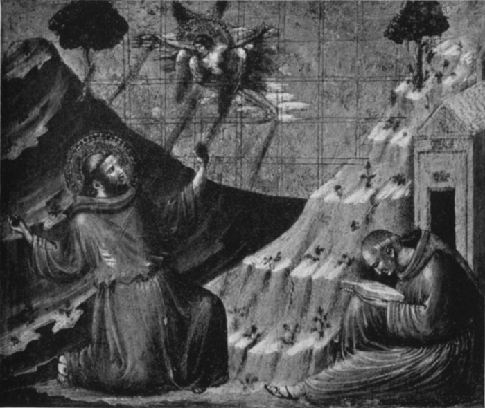 St. Francis Receiving the Stigmata. School of Giotto, about 1330 St. Francis Receiving the Stigmata. School of Giotto, about 1330