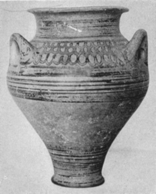 Piriform Vase. Cypriote, Mycenaean Style. ca. 1500-1200 B.C. Piriform Vase. Cypriote, Mycenaean Style. ca. 1500-1200 B.C.