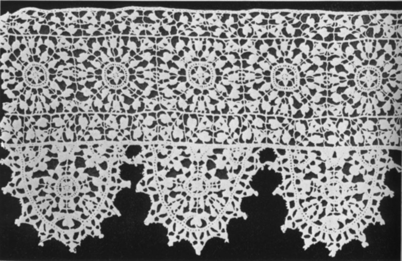 Needlepoint, Reticello. Italian, Early XVII Century Needlepoint, Reticello. Italian, Early XVII Century