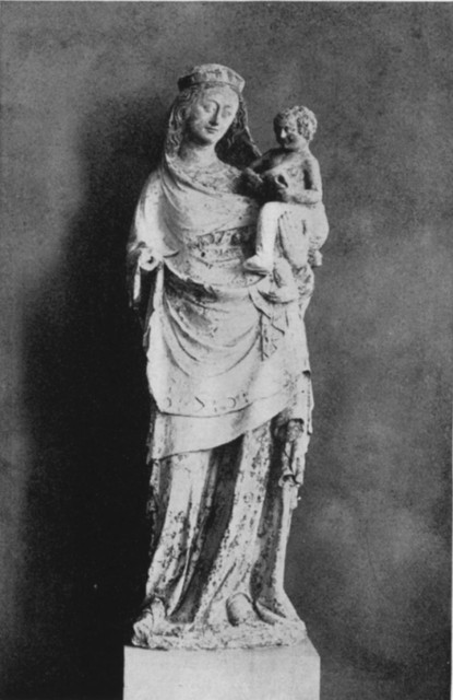 Virgin and Child, Stone. French, XIV Century Virgin and Child, Stone. French, XIV Century