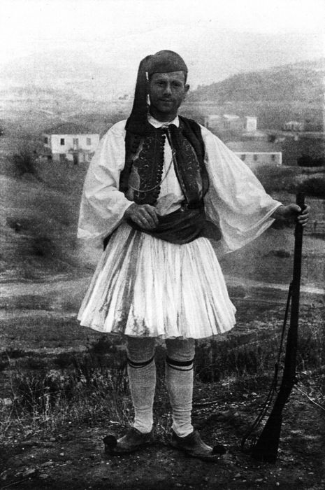 A Greek Peasant in National Costume A Greek Peasant in National Costume