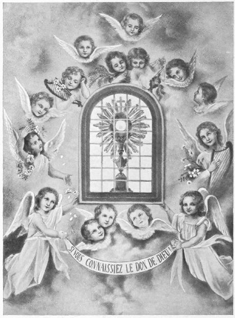 SI VOUS CONNAISSIEZ LE DON DE DIEU!

Fresque compos�e et peinte par Sr Th�r�se de l'Enfant-J�sus

autour du Tabernacle de l'Oratoire int�rieur du Carmel.