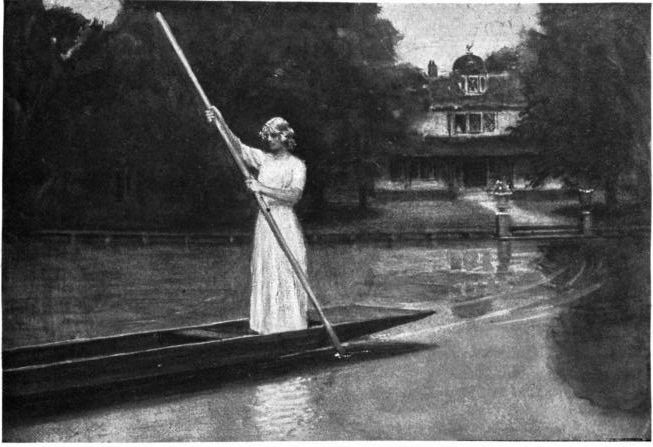 She would get into the four-foot punt that was used as a
ferry and bring it over very slowly She would get into the four-foot punt that was used as a
ferry and bring it over very slowly