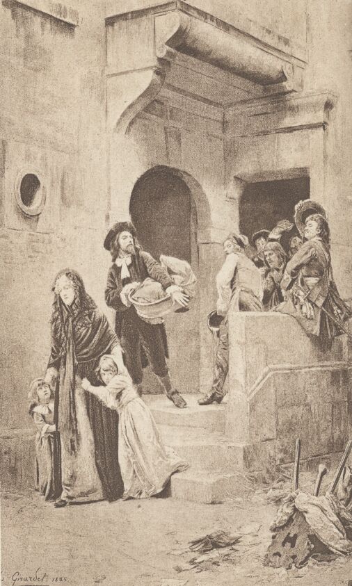 The Edict of Nantes--painted by Jules Girardet