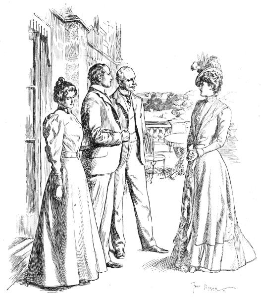 AN AWKWARD MOMENT—WINN TELLS LADY DOROTHY THAT OLIVE IS
TO BE HIS WIFE.