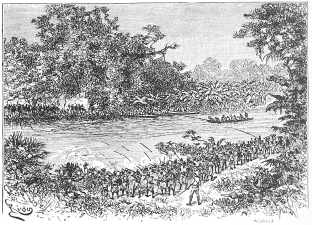 ATTACK BY THE WANYORO AT SEMLIKI FERRY. ATTACK BY THE WANYORO AT SEMLIKI FERRY.