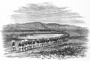 THE LITTLE SALT LAKE AT KATWÉ. THE LITTLE SALT LAKE AT KATWÉ.