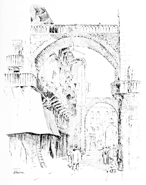 THE COSTA

PALAZZO OF CANGRANDE IN THE DISTANCE WHERE HE ENTERTAINED DANTE