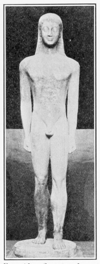 Statue of so-called
Apollo of Melos.