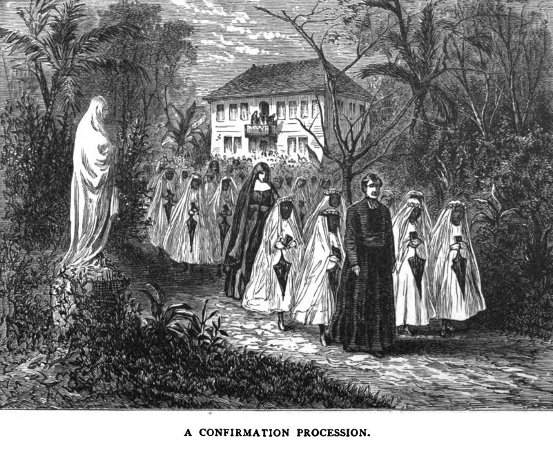 A Confirmation Procession.