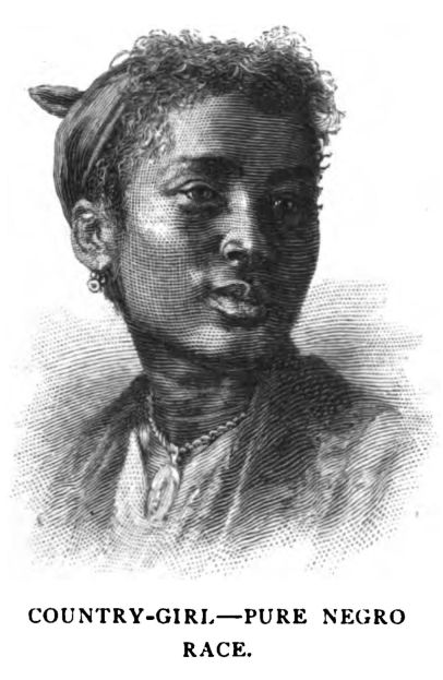 Country-girl--pure Negro Race.